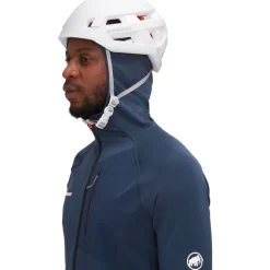 Aenergy Light ML Hooded Jacket Men Marine