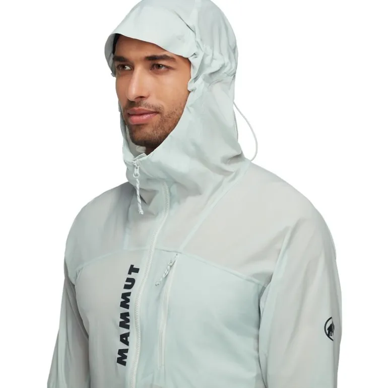 Aenergy WB Hooded Jacket Men Silver Sage