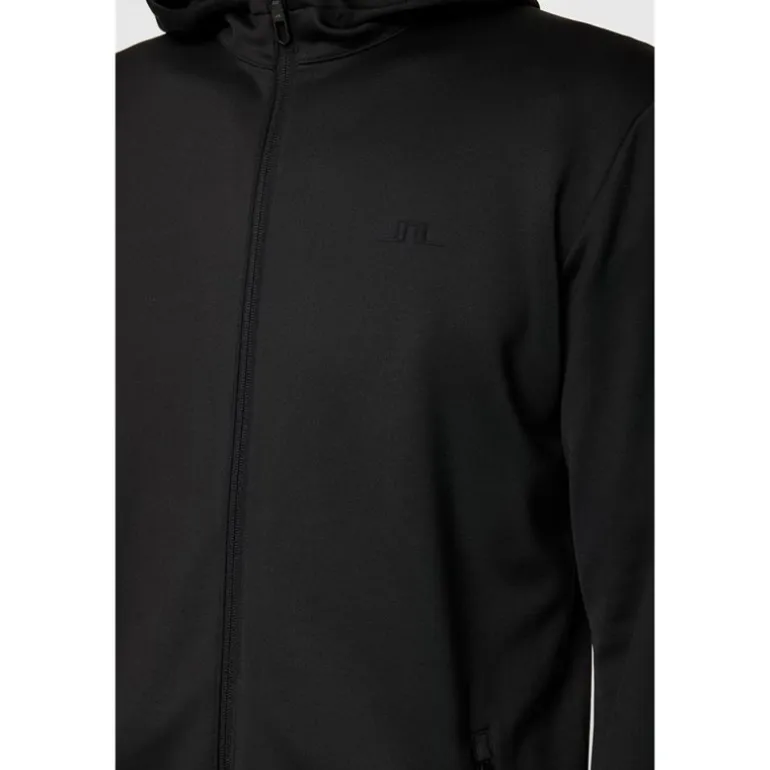 Aerial Full Zip Hood Black