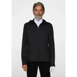Aerial Full Zip Hood Black