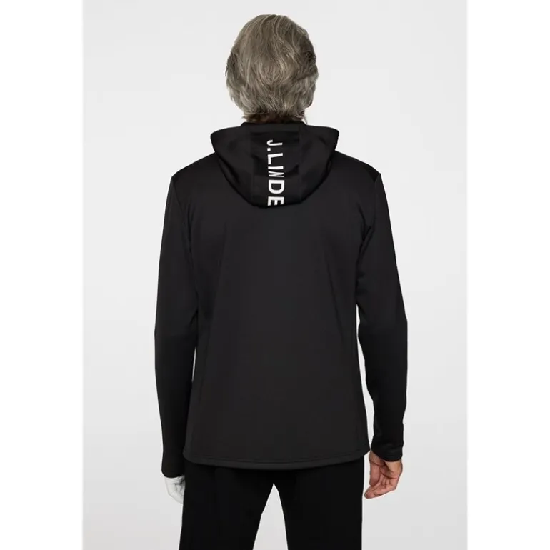 Aerial Full Zip Hood Black