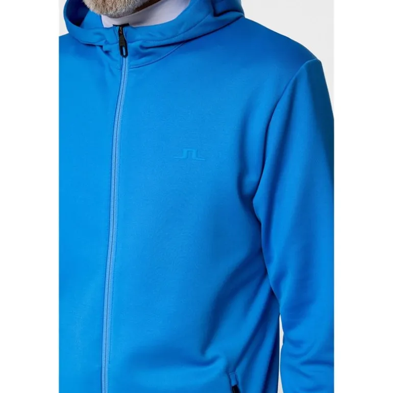 Aerial Full Zip Hood Sonic Blue