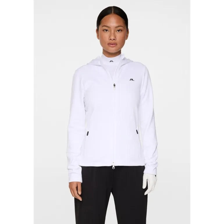 Aerialle Zip Hood White