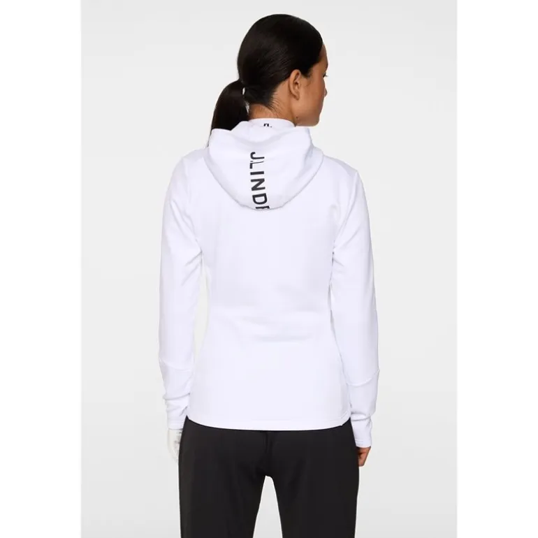 Aerialle Zip Hood White