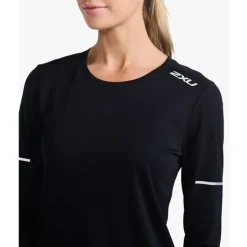 Aero L/S Women Black/Silver Reflective