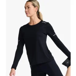 Aero L/S Women Black/Silver Reflective