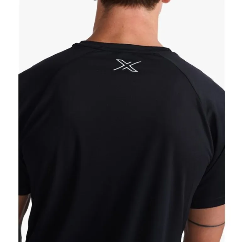 Aero Tee Black/Silver Reflective