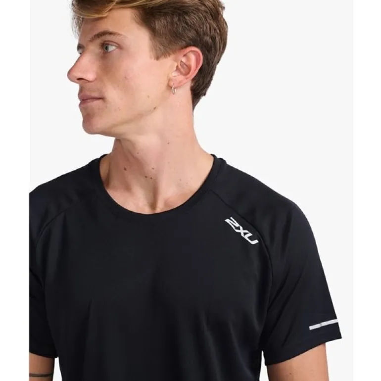 Aero Tee Black/Silver Reflective