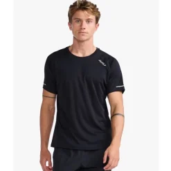 Aero Tee Black/Silver Reflective