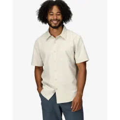 AirExchange UPF 40 SS Shirt Birch Bark
