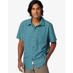 AirExchange UPF 40 SS Shirt Seafloor Camping Trip