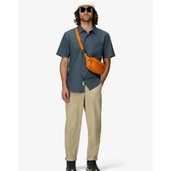 AirExchange UPF 40 SS Shirt Thunderhead