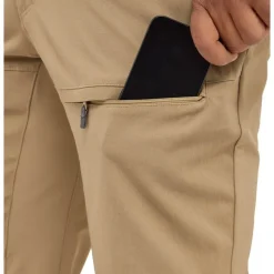 Alert Mid Pant Men Oak Brown