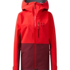 Alper Proof Jacket Women Tech Red/Carmine Red