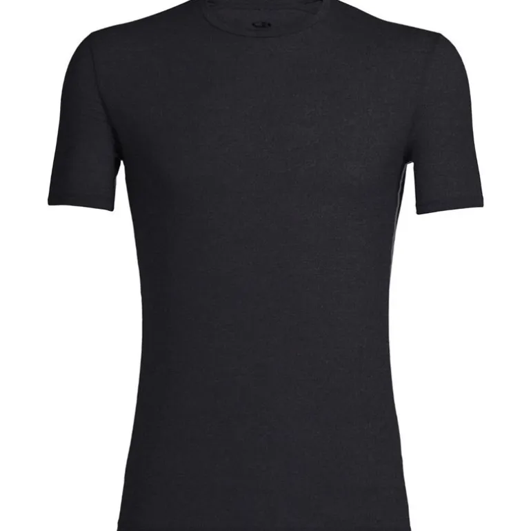 Anatomica SS Crew Top Men Black/Monsoon