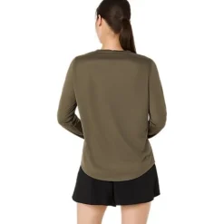 Asics Core Ls Top Dark Olive