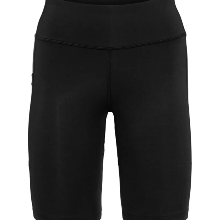 Ava 8 Inch Shorts Black