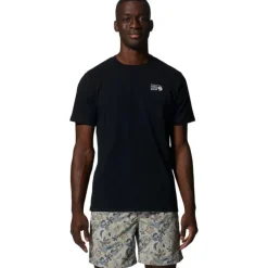Back Logo Short Sleeve Black