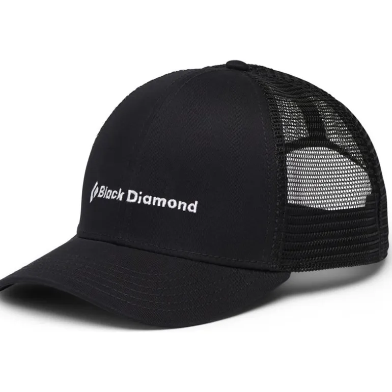 Bd Trucker Hat Black-Black-Bd Wordmark