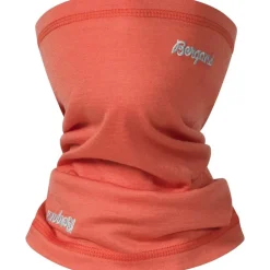 Bergans Wool Junior Neck Warmer Peachy Red