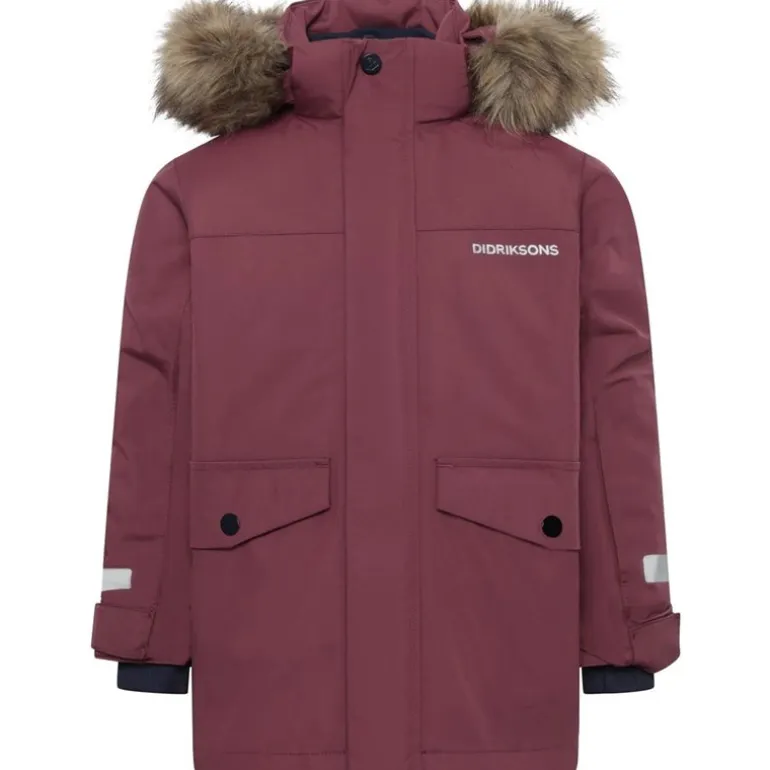 Bjärven Kids Parka 4 Anemon Red