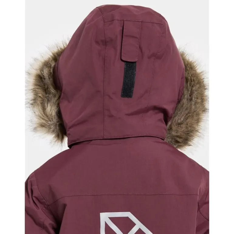 Bjärven Kids Parka 4 Anemon Red