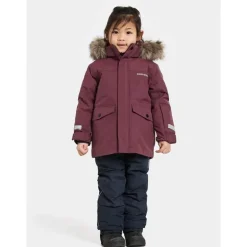 Bjärven Kids Parka 4 Anemon Red