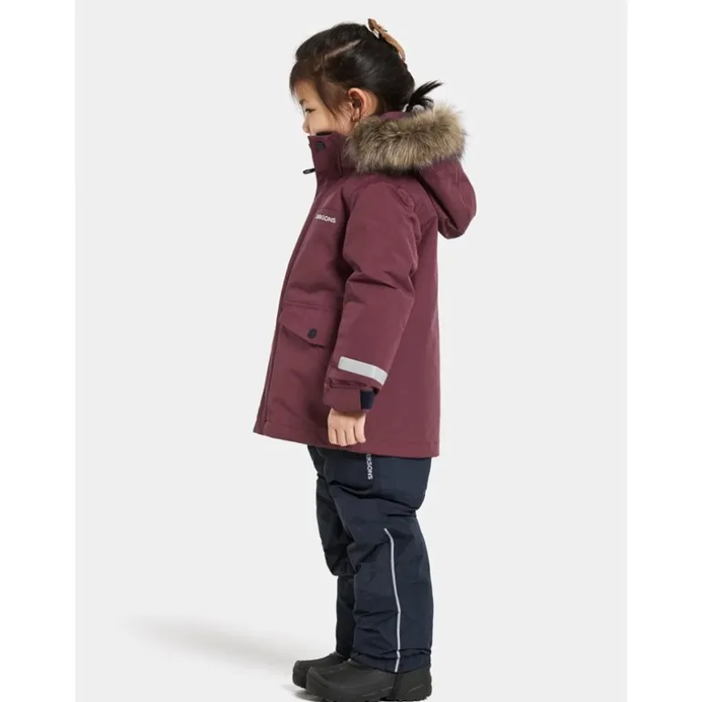 Bjärven Kids Parka 4 Anemon Red