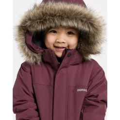 Bjärven Kids Parka 4 Anemon Red