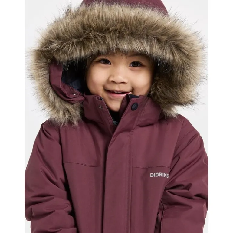 Bjärven Kids Parka 4 Anemon Red