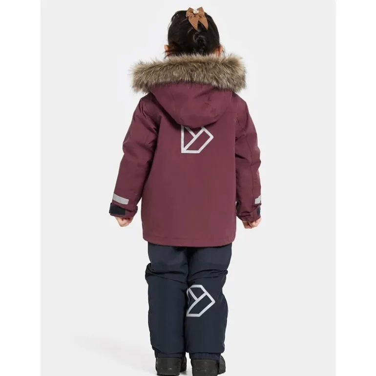 Bjärven Kids Parka 4 Anemon Red