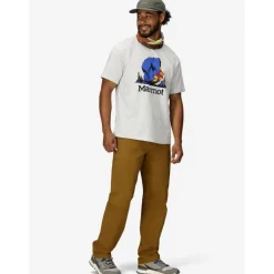 Bouldering Marty SS Light Grey Heather