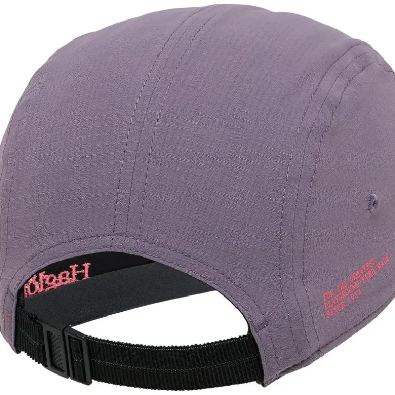 Brand Five Panel Cap Purple Fog