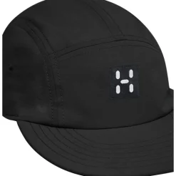 Brand Five Panel Cap True Black