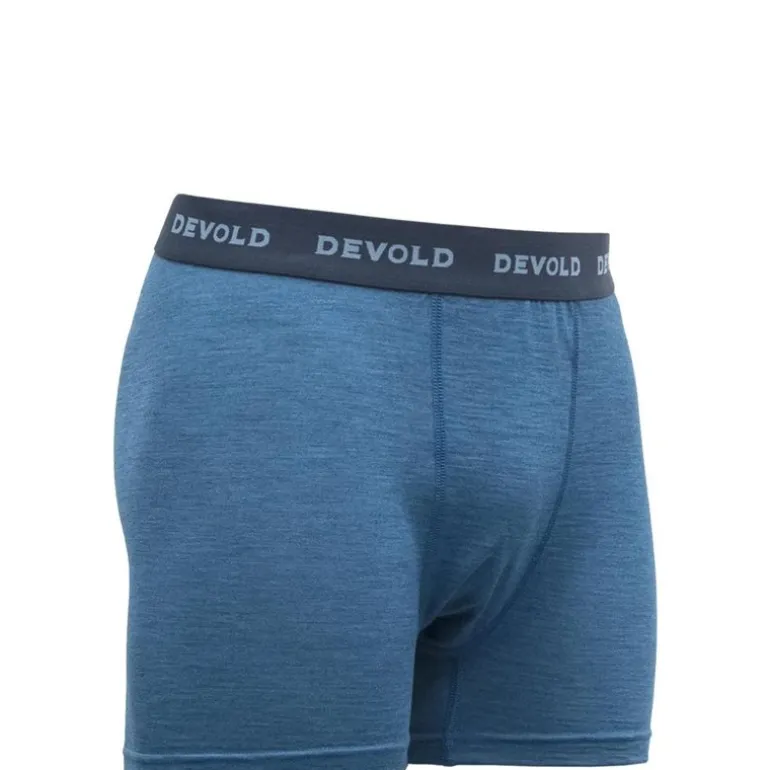 Breeze Merino 150 Boxer Man Blue Melange