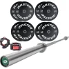 Bumperpaket 120 kg, Skivstångsset Bumper
