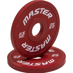 Change Plate Set 1,25 - 2,5 - 5 kg, Viktpaket gummerade