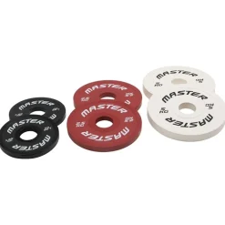 Change Plate Set 1,25 - 2,5 - 5 kg, Viktpaket gummerade