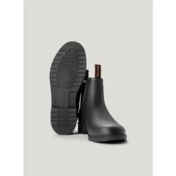 Chelsea Classic Wool Rubber Boots Black