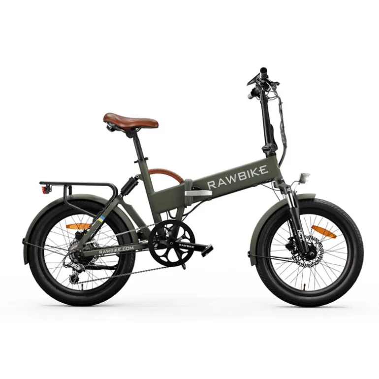 City Elcykel Camo Green