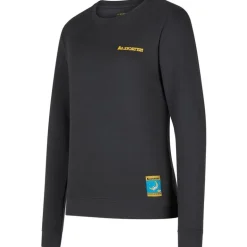 Climbing on the Moon Sweatshirt W Carbon/Giallo