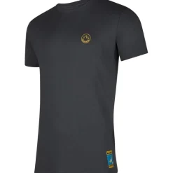 Climbing on the Moon T-Shirt M Carbon/Giallo