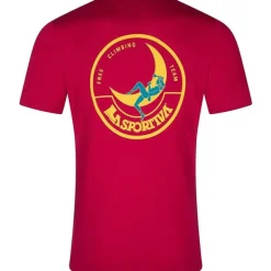 Climbing on the Moon T-Shirt M Fucsia/Giallo