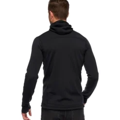 Coefficient Fleece Hoody Men Black