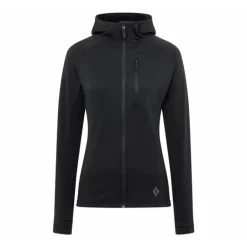 Coefficient Fleece Hoody Women Black