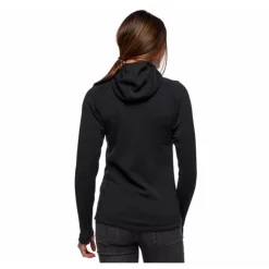 Coefficient Fleece Hoody Women Black