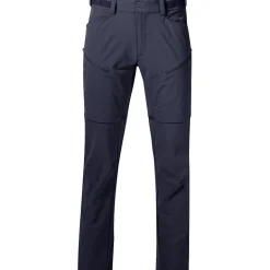 Convertible Zip-Off Softshell Pants Men Navy Blue