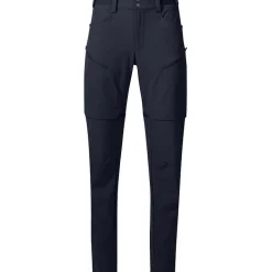 Convertible Zip-Off Softshell Pants Women Navy Blue