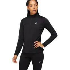 Core Ls 1/2 Zip Winter Top Women Performance Black