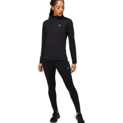 Core Ls 1/2 Zip Winter Top Women Performance Black